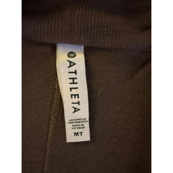 Athleta Pranayama Wrap Cardigan Modal/Spandex Blend Long Sleeve Size MT - Picture 3 of 7